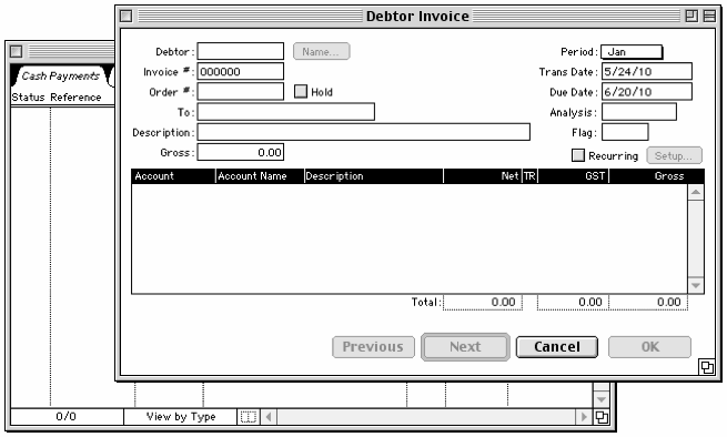 mac accounting software in 1992